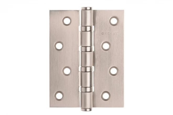Rich Art 100 mm 4 BB (100x75x2.5) - 1901 MSC matte chrome - Door hinges