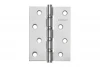 Rich Art 100 mm 4 BB (100x75x2.5) - 1901 MSC matte chrome - Door hinges