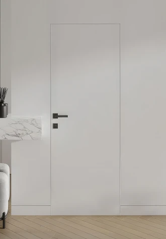Invisible CXL грунтованные под покраску (наружное открывание) - Межкомнатные двери