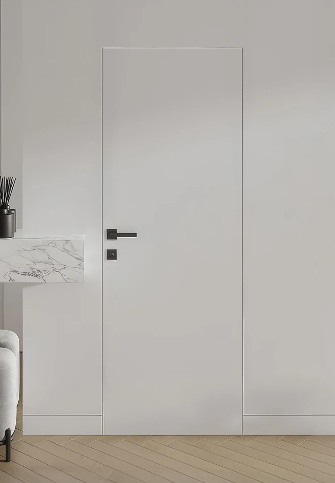 Invisible CXL грунтовані під фарбування (зовнішнє відкривання) - Міжкімнатні двері