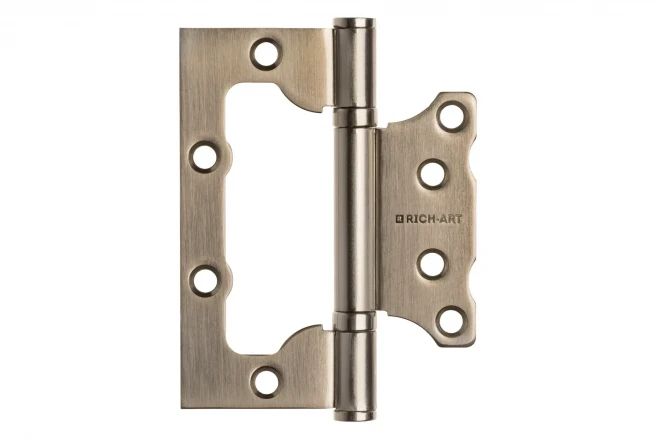 Rich Art 100 мм 2 ВВ (100х75х2,5) - 2518 РВ золото полированное	 - Дверные петли