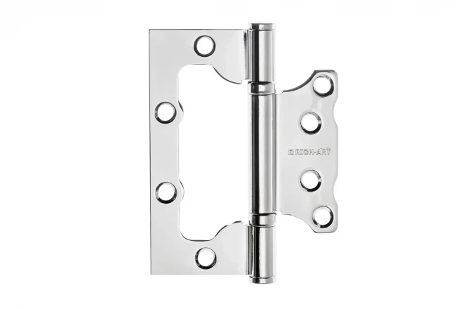 Rich Art 100 мм 2 ВВ (100х75х2,5) - 1903 MSC матовый хром	 - Дверные петли