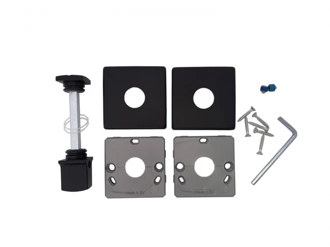 WC LINEA CALI 088 WC чорний матовий - Накладки