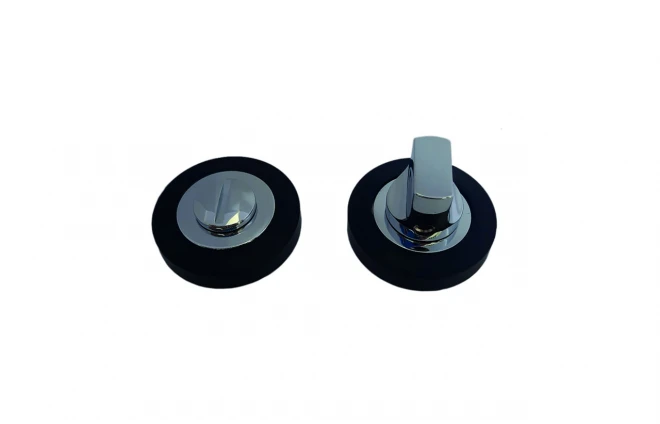 WC LINEA CALI 102 WC хром/чёрный - Накладки