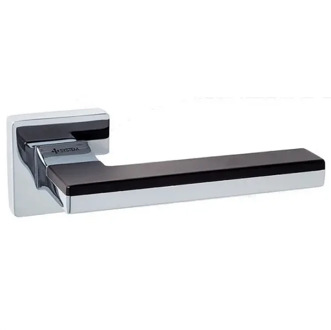 SYSTEM LARISSA - хром (белые вставки) - Ручки