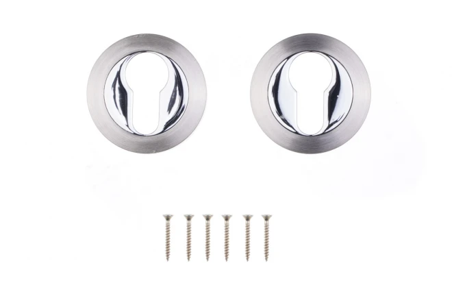 PZ LINEA CALI 102 PZ никель матовый/хром - Накладки