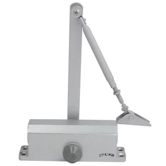 Дверной доводчик BRUNO BR3 мат хром - Фурнитура