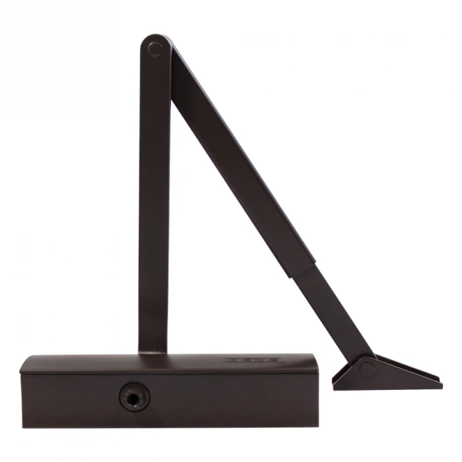 Дверной доводчик Geze TS 1500 с коленной тягой чёрный 80 кг - Фурнитура