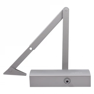 Дверной доводчик Geze TS 1500 с коленной тягой серебряный 80 кг - Фурнитура