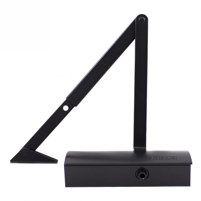 Дверной доводчик Geze TS 1500 с коленной тягой коричневый 80 кг - Фурнитура