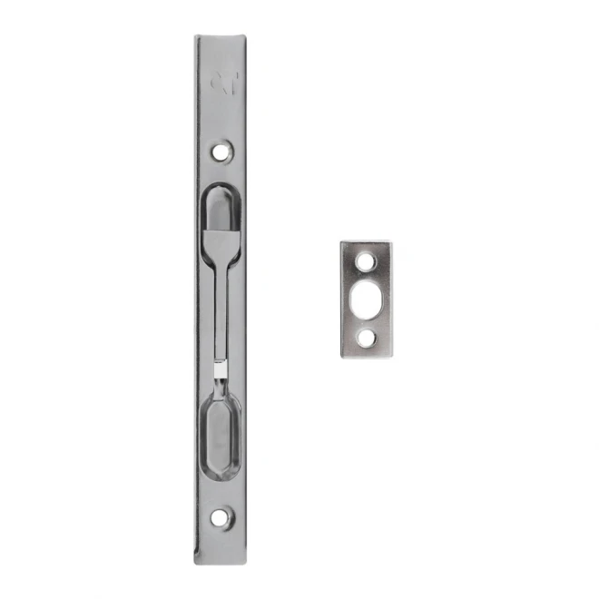 Шпингалет Comit LX140 BP врезной откидной 160/16 античная латунь - Фурнитура