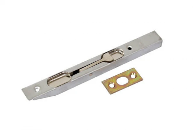 AGB mortise lock 150/16 folding - matte chrome - Furniture