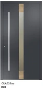  Garnika модель GLASS Line 005\006\007\008 - Вхідні двері