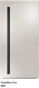  Garnika модель Handleless Line 001\002\003 - Вхідні двері