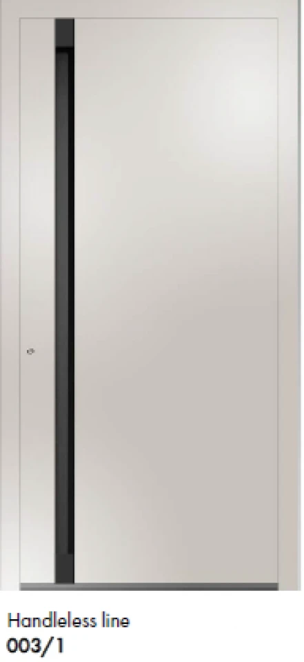  Garnika модель Handleless Line 002\1  003\1 - Вхідні двері
