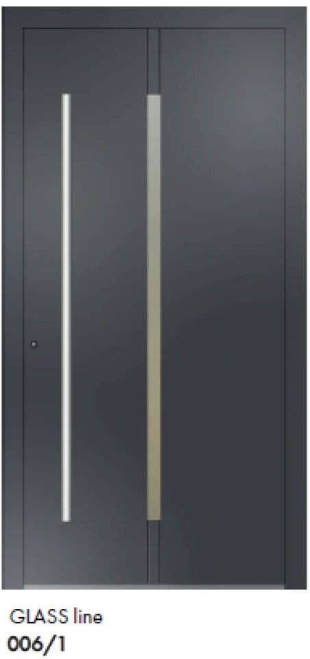  Garnika модель GLASS Line 005\1  006\1  007\1  008\1 - Вхідні двері