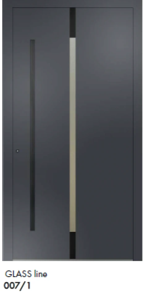  Garnika модель GLASS Line 005\1  006\1  007\1  008\1 - Вхідні двері