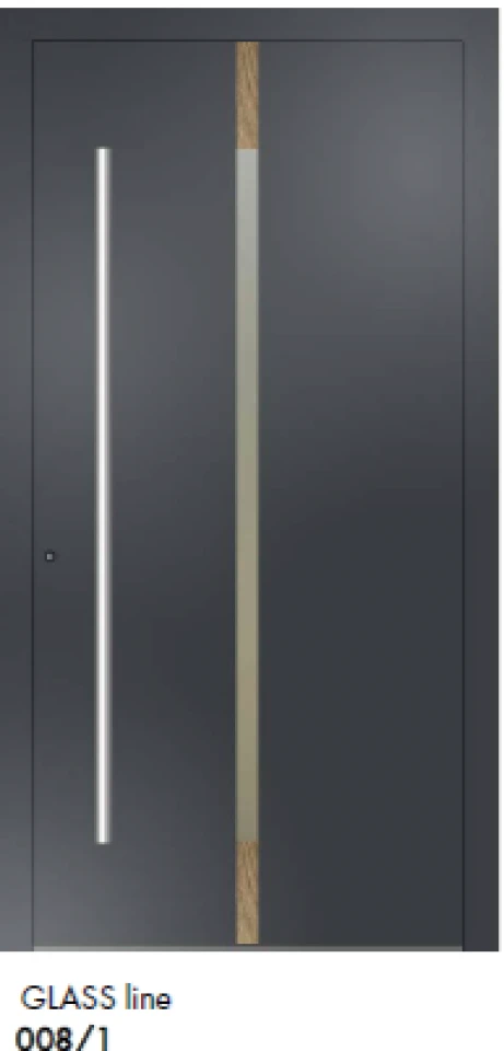  Garnika модель GLASS Line 005\1  006\1  007\1  008\1 - Вхідні двері