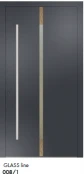  Garnika модель GLASS Line 005\1  006\1  007\1  008\1 - Вхідні двері