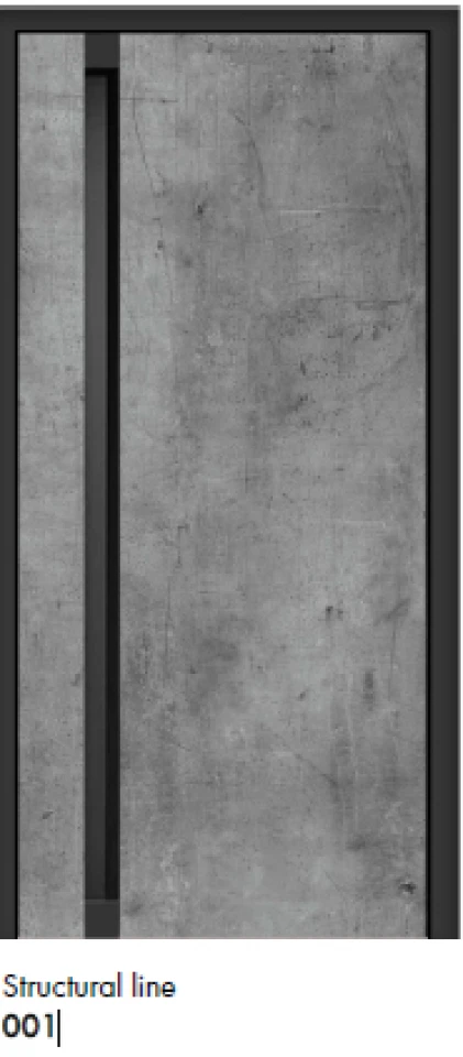  Garnika модель Structural Line 001 - Вхідні двері