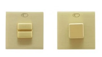 WC CONVEX WC 67657 латунь матова - Накладки