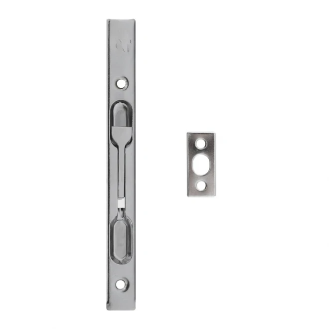 Шпінгалет Comit LX140 BP врізний відкидний 160/16  хром - Фурнітура