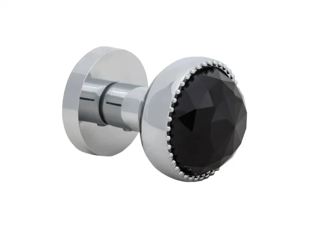 RICH-ART КРИСТАЛЛ 044 R65CP\White - хром\белое стекло - Ручки