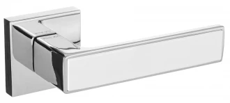 RICH-ART ЕНТРИ 219 R25 CP\WP - хром\белая вставка - Ручки