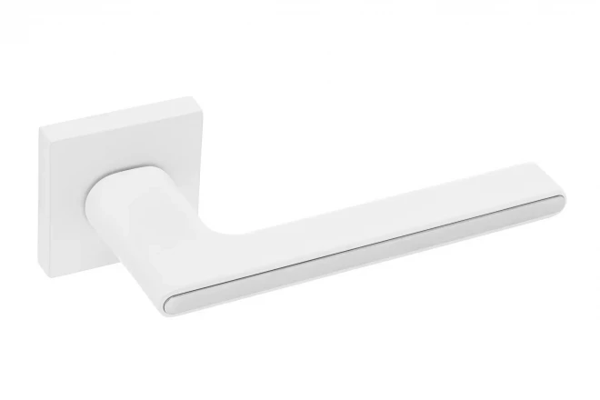 RICH-ART ЛИНК 848 R64 WP\СР - белый\хром вставка - Ручки