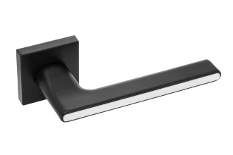 RICH-ART LINK 848 R64 FB/WP - черный\белая вставка - Ручки