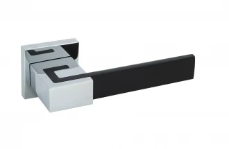 RICH-ART ГРАТЗА 006 R64 CP\FB - хром\черный - Ручки