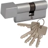 Цилиндр RDA хром - Замки / Цилиндры 