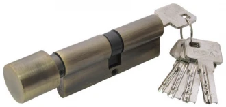 Цилиндр RDA лазерный античная латунь - Замки / Цилиндры 