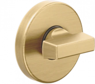 WC DND SO12T-ZRO матовое золото - Накладки