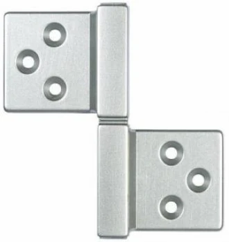 Aldeghi Luigi хром матовий	 - Дверні петлі