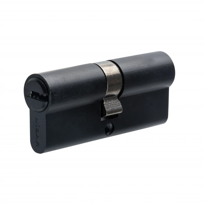 Цилиндр HISAR ZS 70 матовый черный - Замки / Цилиндры 
