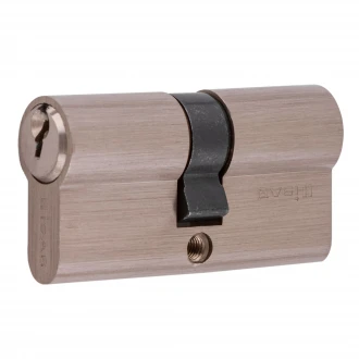 Цилиндр HISAR ZC 60 матовый никель - Замки / Цилиндры 