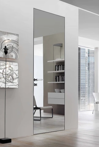 Invisible Mirror CXL зеркало серебро  - Межкомнатные двери