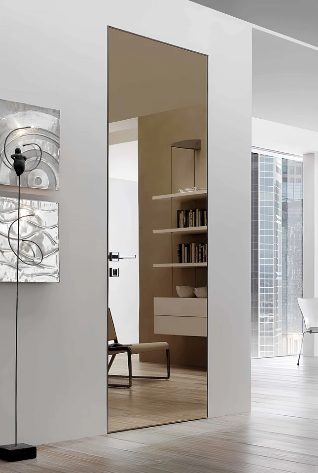 Invisible Mirror CXL дзеркало бронза - Міжкімнатні двері