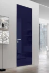 Invisible Mirror CXL скло RAL синій - Міжкімнатні двері
