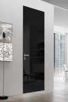 Invisible Mirror CXL стекло Лакобель черный - Межкомнатные двери