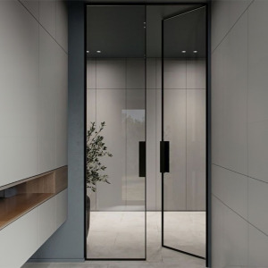 Стеклянные двери